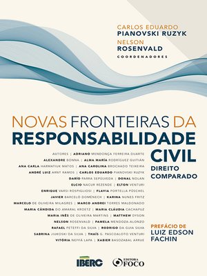 cover image of Novas fronteiras da responsabilidade civil